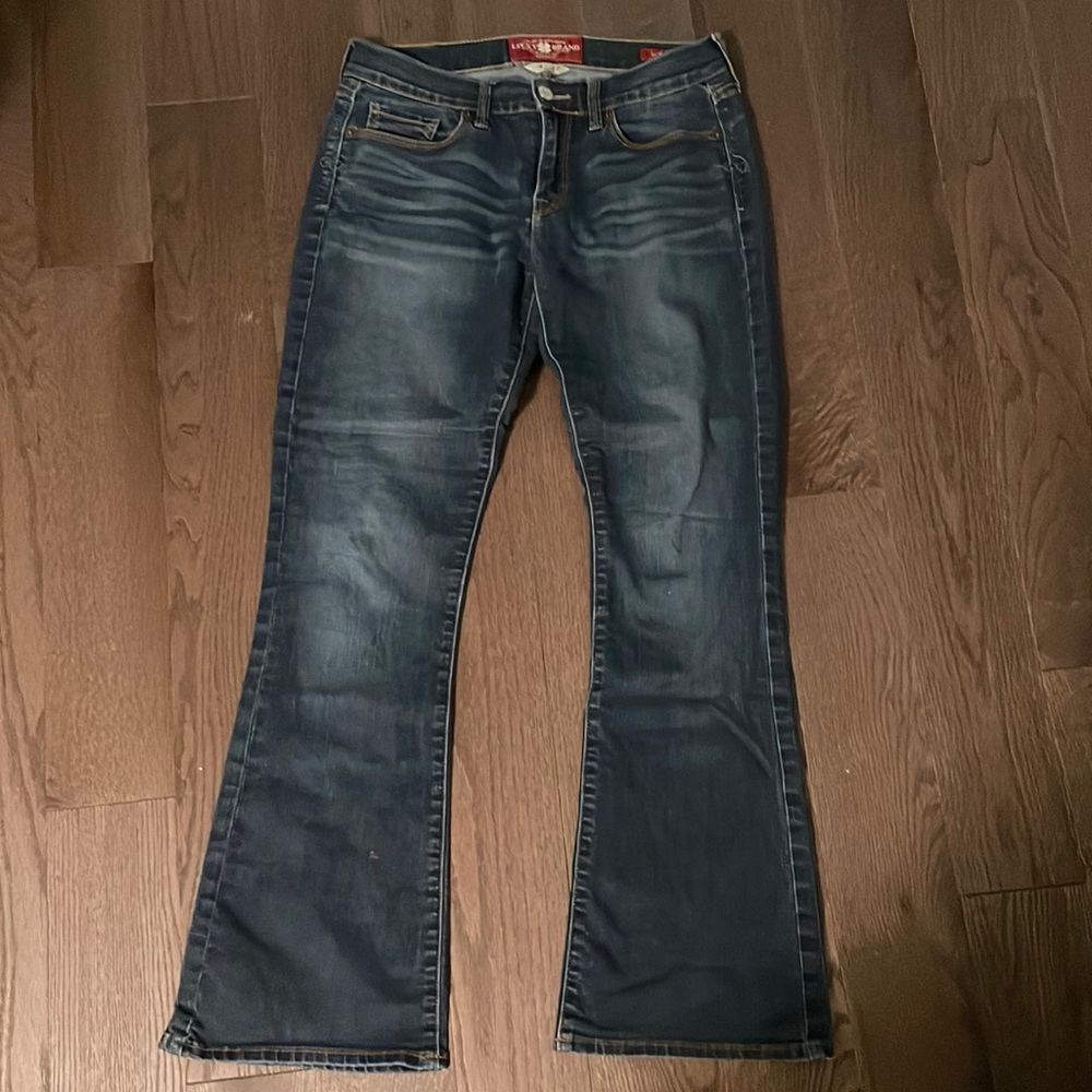 Lucky 4/27 Ankle Sophia Boot Jeans